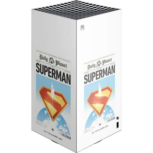 Superman 2025 Daily Planet Superman Cover XBox Series X Digital Edition Console Skin